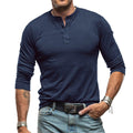 Feliks - Vintage Long Sleeve Shirt for Men, Modern Classic Style
