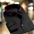 Thomas | Cotton Long Sleeve Shirt - Classic and Comfortable Style