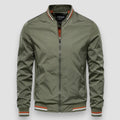 Carl | Elegant striped bomber for urban style