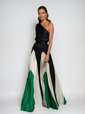 Poppy | Elegant One-Shoulder Maxi Dress - Sophisticated Design and Graceful Movement